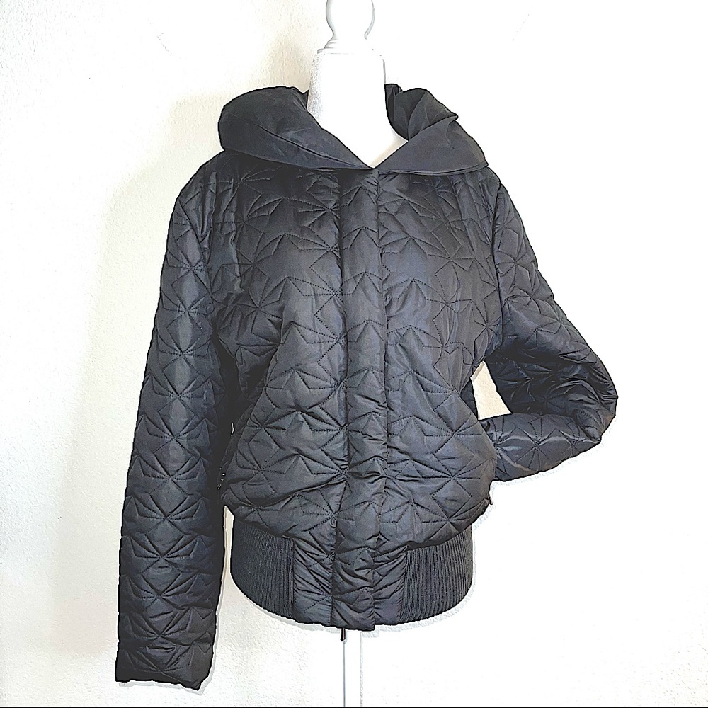 New York & Co Puffy Black Coat Size Jr Large - Picture 1 of 10